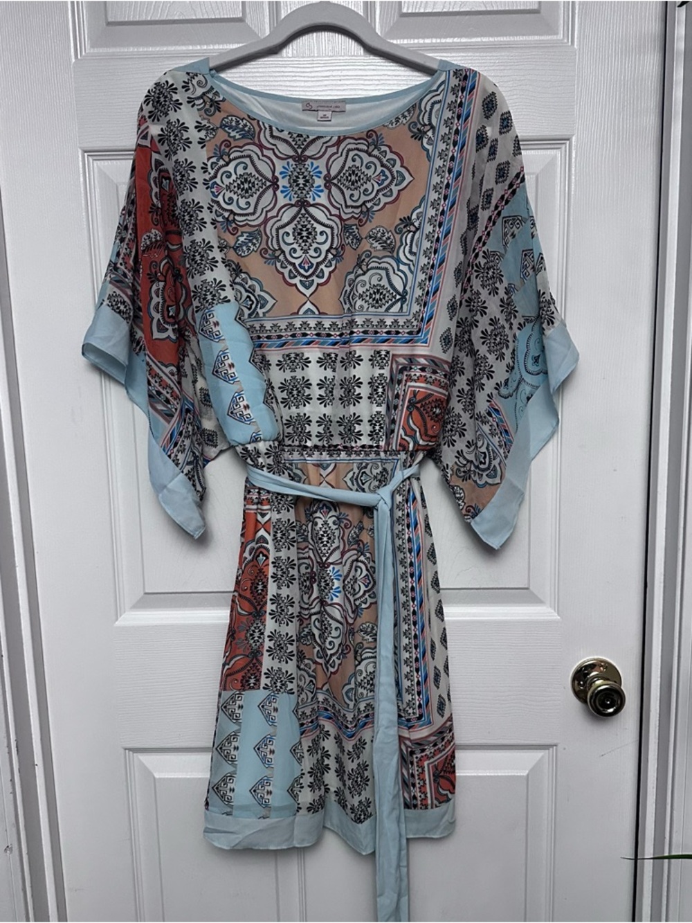 Dressbarn db established 1962 Dress Flowy Kimono Sleeves Women's Size 16